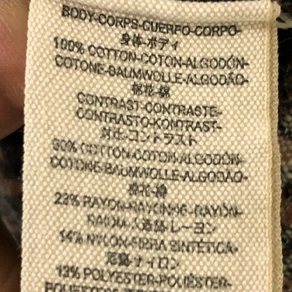 Free people, fire side nights, plaid flannel button down shirt - Picture 6 of 11